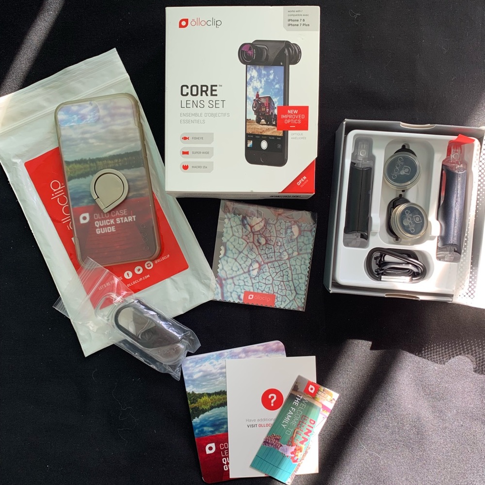Olloclip lens for iPhone 7 and 7 Plus